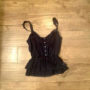 Abercrombie Navy Blouse